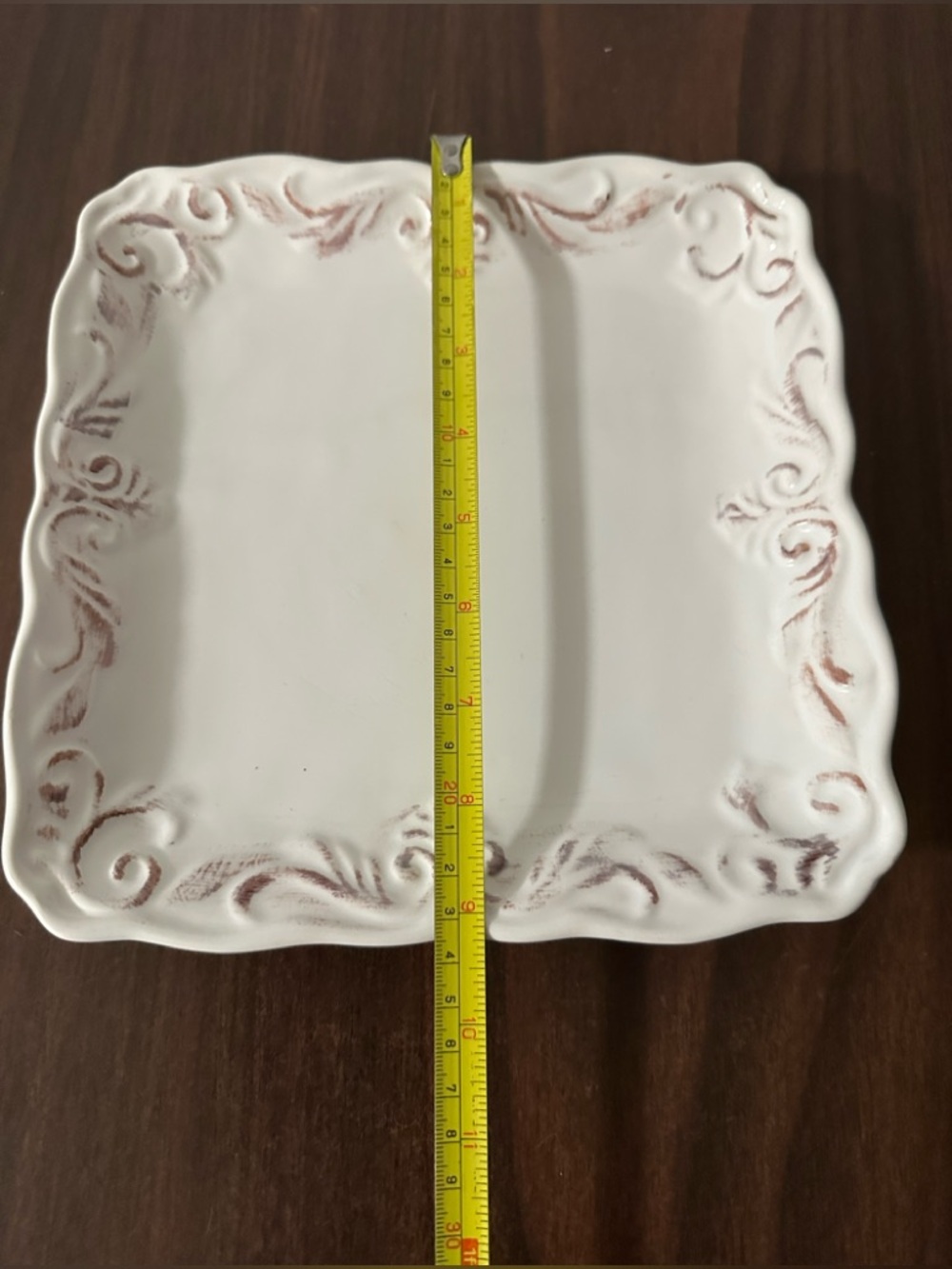 Maxcera Square Ceramic Plate - Picture 4 of 7